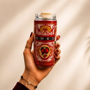 ماگ اسمگ قرمز طرحدار 420ML